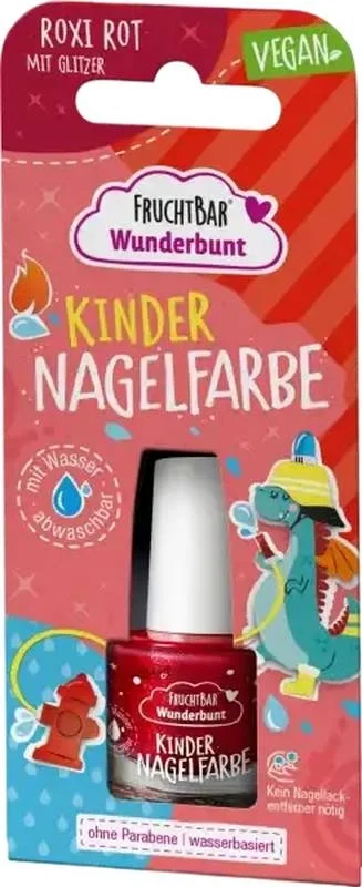 FRUCHTBAR Wonderbunt Enfant Façon d'ongles roxi rouge 5ml
