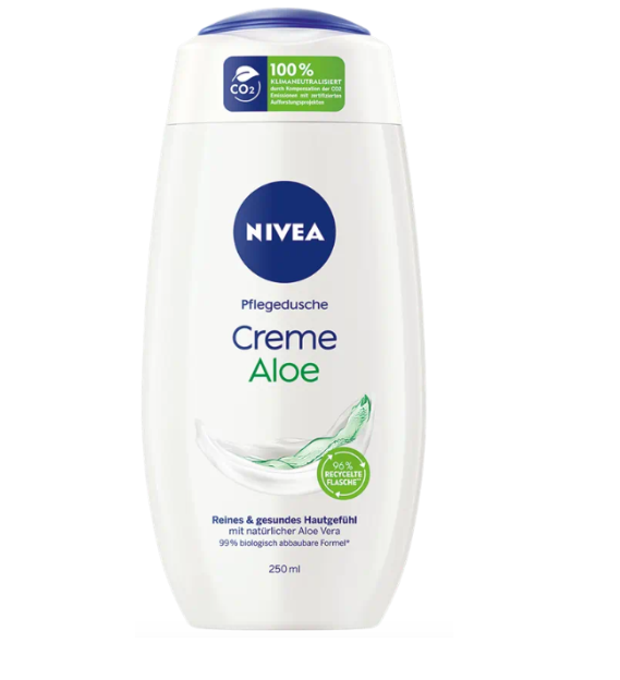 Nivea Douche de soin Crème Aloe nouveau 250ml Nivea Douche de soin Crème Aloe nouveau 250ml