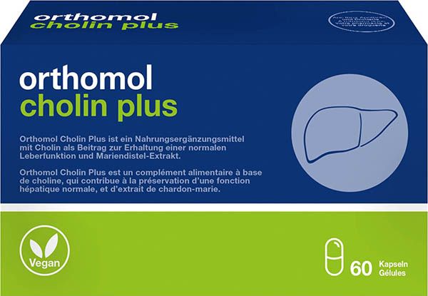 Orthomol Cholin Plus gélule 60 pièces Orthomol Cholin Plus gélule 60 pièces