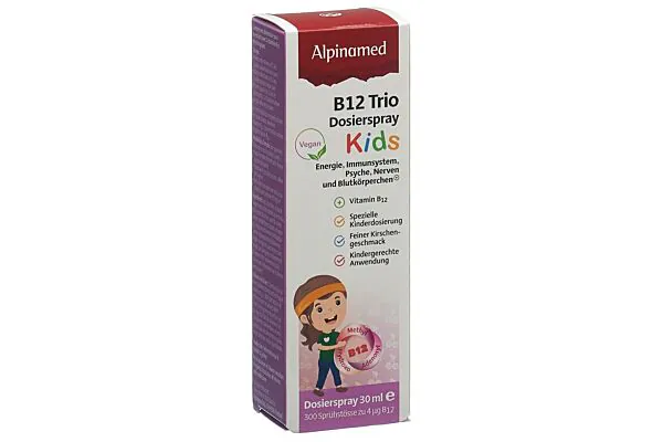 ALPINAMED B12 Trio Spray doseur Kids Fl 30ml ALPINAMED B12 Trio Spray doseur Kids Fl 30ml