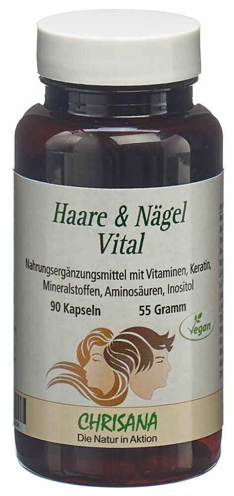 CHRISANA Cheveux & Ongles Vital Capsules Ds 90 pièces