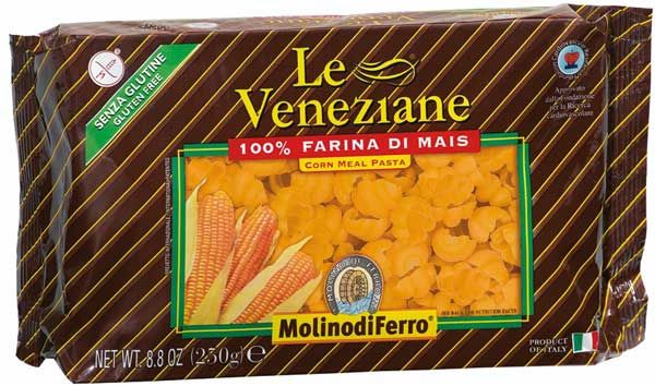 LE VENEZIANE Gnocchi Rigate maïs sans gluten 250g