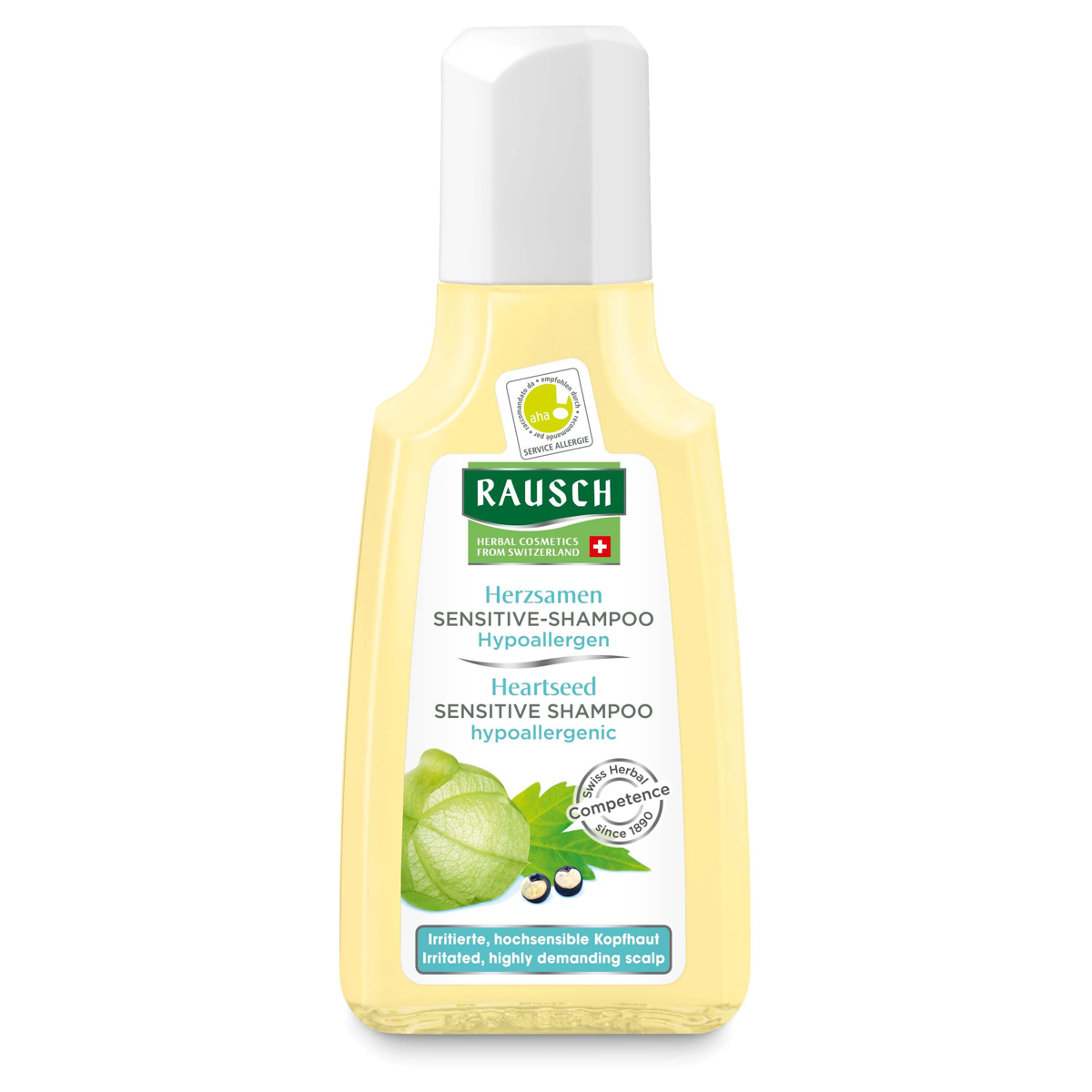 RAUSCH Sensitive-Shampooing aux graines de cœur hypoallergénique Fl 40ml RAUSCH Sensitive-Shampooing aux graines de cœur hypoallergénique Fl 40ml