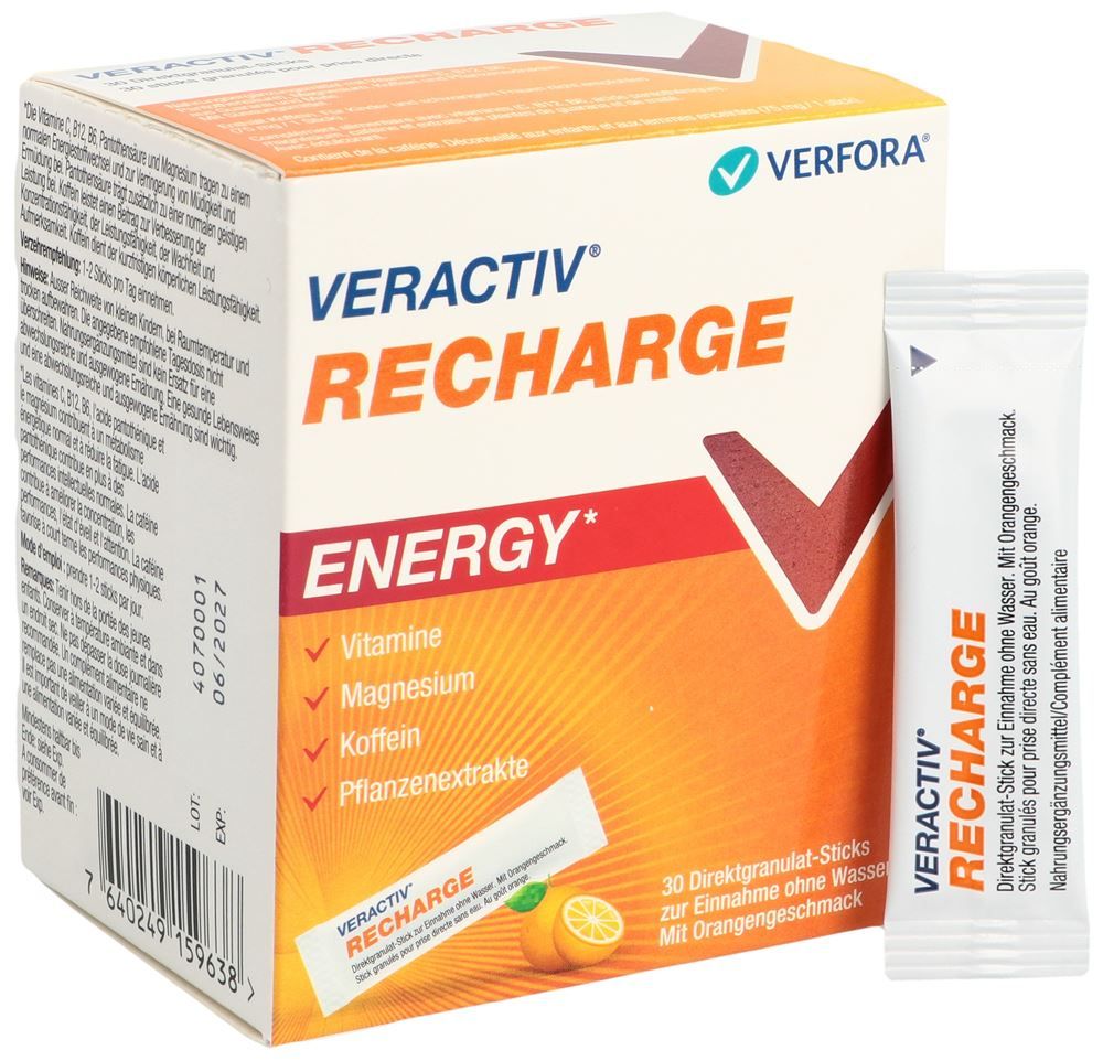 Veractiv® Recharge Direct Sticks 30 pièces Veractiv® Recharge Direct Sticks 30 pièces