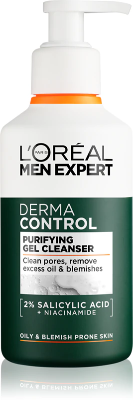 Gel nettoyant Men Expert Derma Control 260 ml