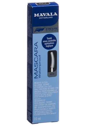 MAVALA Mascara Waterproof noir nouvelle formule 10ml