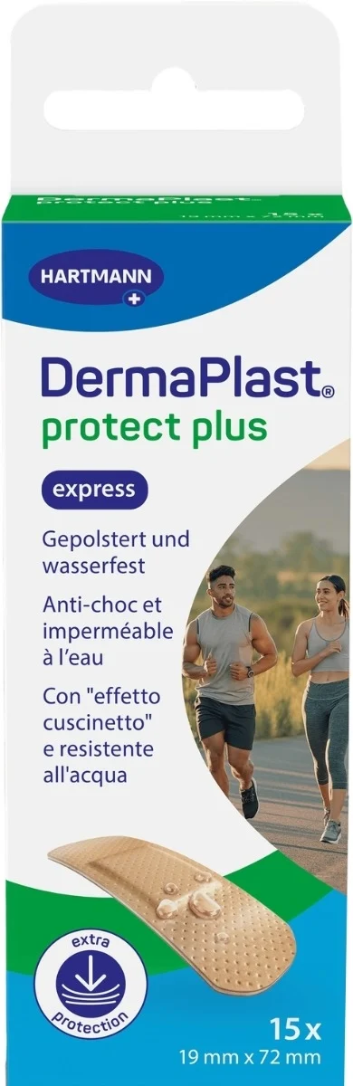 DermaPlast® Protect Plus Express 19 x 72 mm 15 pièces