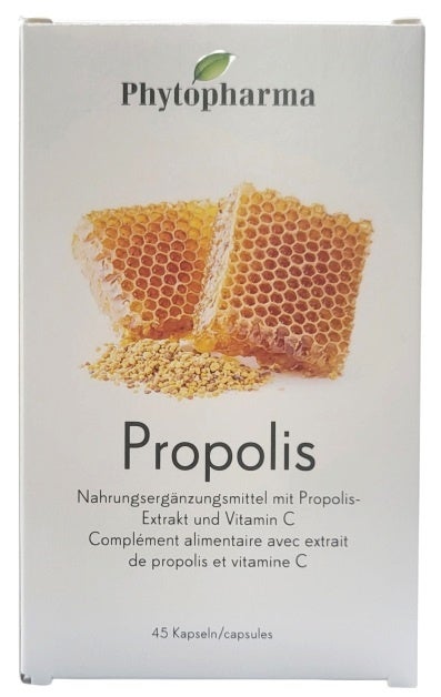 Phytopharma gélules de propolis 45 pièces