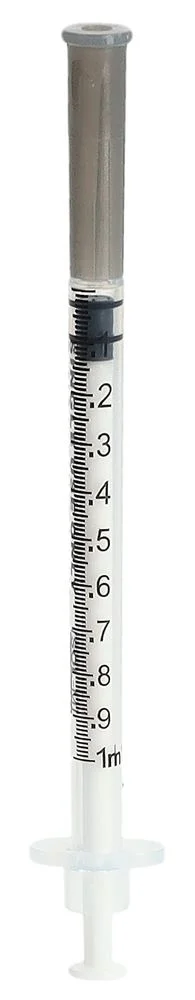 Seringue Sol-M avec aiguille fixe 1ml 27G 1/2 100 pièces