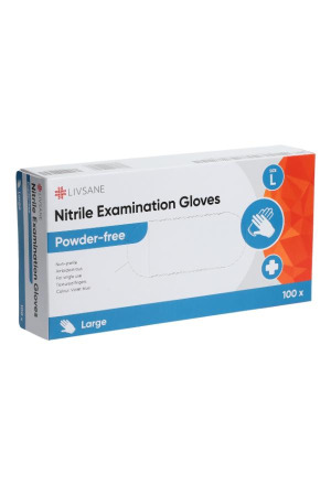 Livsane Gant d'examen Nit L non poudré 100 pces