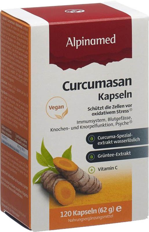 ALPINAMED gélules de curcumasan 120 pièces ALPINAMED gélules de curcumasan 120 pièces