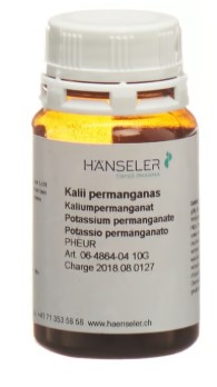 HÄNSELER Kalii permanganas PhEur 10g HÄNSELER Kalii permanganas PhEur 10g