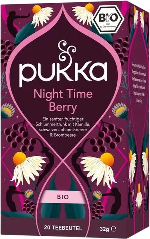 PUKKA Night Time Berry Tee Bio FR (n) Btl 20 pièces