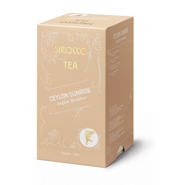 Sirocco Sachets de thé Ceylon Sunrise 20 pièces Sirocco Sachets de thé Ceylon Sunrise 20 pièces