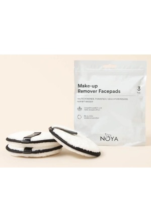 NOYA pads de maquillage réutilisables microfibre 3 pièces