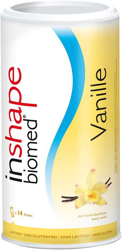 InShape BioMed® poudre vanille 420g InShape BioMed® poudre vanille 420g