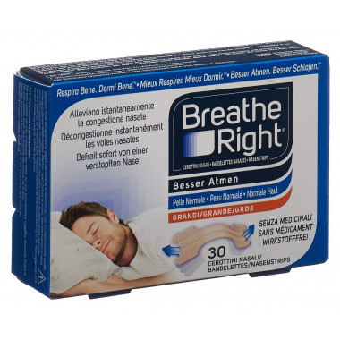 Breathe Right grand 30 pièces Breathe Right grand 30 pièces