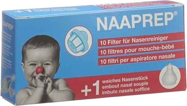 NAAPREP Filtre pour nettoyeur nasal (nouveau) 10 pièces