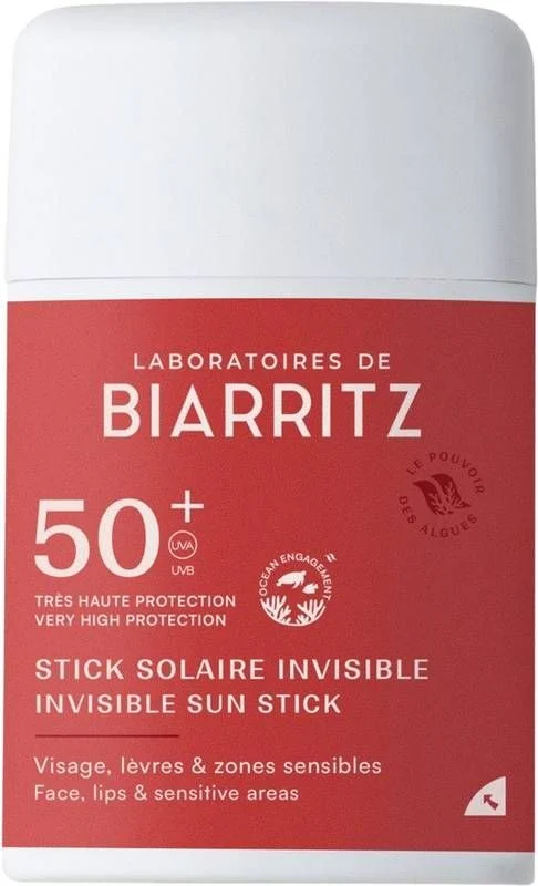 Laboratoires de Biarritz stick solaire Invisible SPF50 10g
