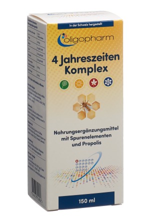 Oligopharm sirop 4 saisons avec propolis 150ml