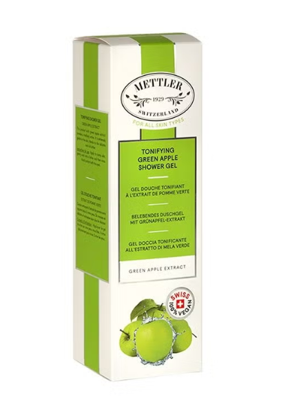 Mettler 1929 Gel douche tonifiant à l'extrait de pomme verte 200ml