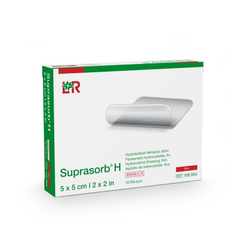 Suprasorb® H mince 5x5cm 10 pièces
