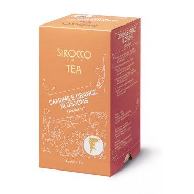 Sirocco Sachets de thé Camomille Orange Blossoms 20 pièces Sirocco Sachets de thé Camomille Orange Blossoms 20 pièces