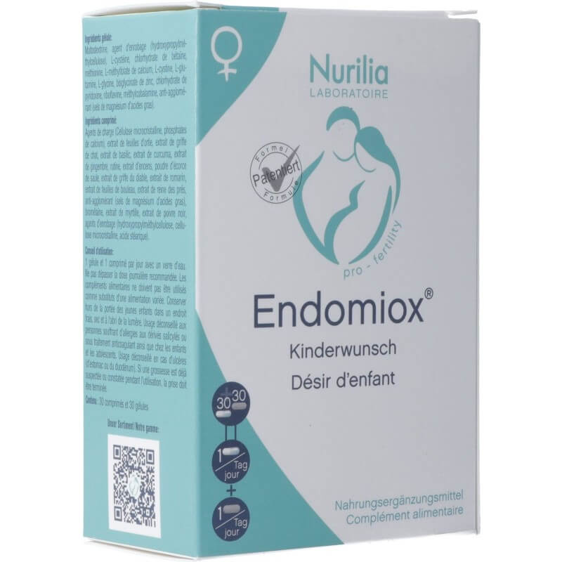 Nurilia Endomiox gélules + comprimés 60 pièces Nurilia Endomiox gélules + comprimés 60 pièces