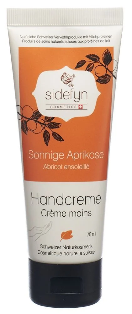 SIDEFYN crème pour les mains abricot ensoleillé 75ml