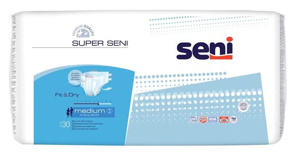 Couches-culottes SUPER SENI M 30 pièces Couches-culottes SUPER SENI M 30 pièces
