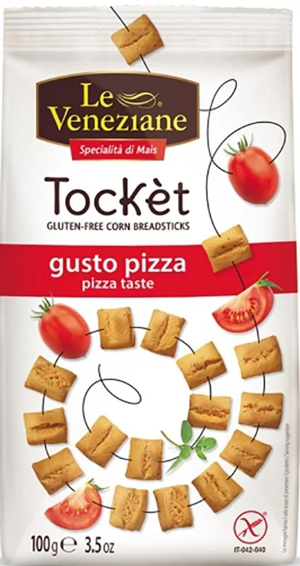 LE VENEZIANE Tocket avec pizza sans gluten 100 g