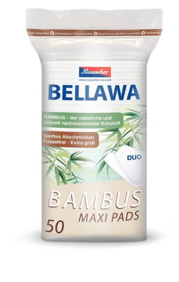 BELLAWA Pads Bambus maxi Btl 50 pièces