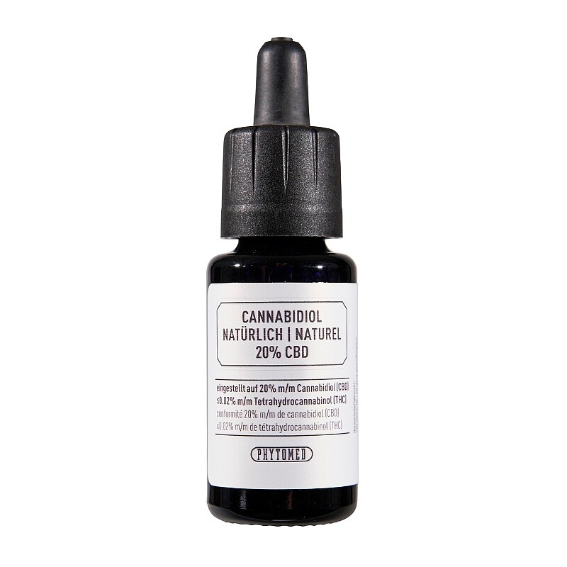 PHYTOMED Cannabidiol CBD naturel 20 % 10ml