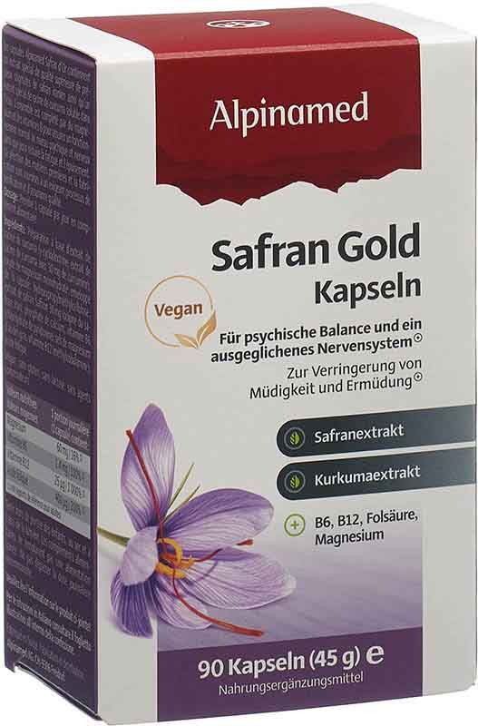 ALPINAMED gélules au safran or 90 gélules ALPINAMED gélules au safran or 90 gélules