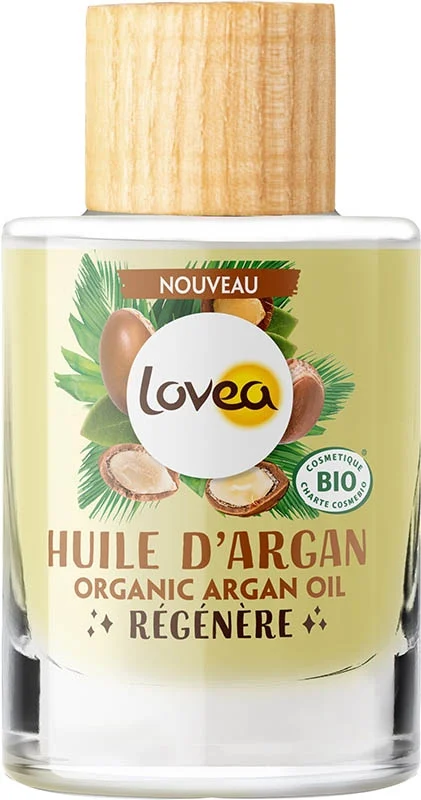 LOVEA Huile d'argan bio régénère Fl 50 ml