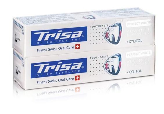 Dentifrice Trisa Pure White Swi Her DUO 2 x 75ml