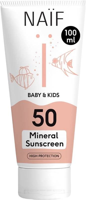NAIF Baby&Kids écran solaire minéral SPF50 100ml