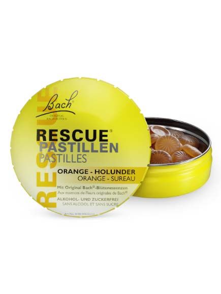 Pastilles Rescue Orange 50g