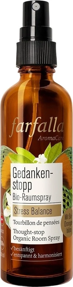 farfalla Spray d'ambiance bio Stop aux pensées 75 ml