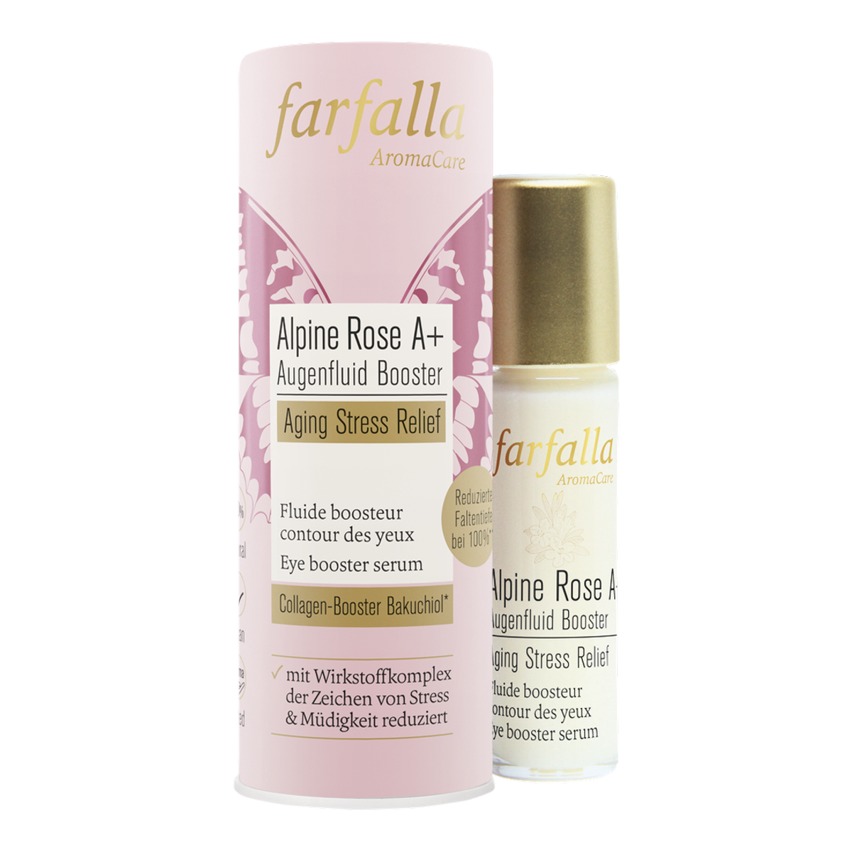 FARFALLA Rose alpine A+ Fluide contour des yeux Boos Fl 10ml FARFALLA Rose alpine A+ Fluide contour des yeux Boos Fl 10ml