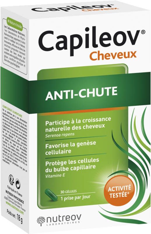 Capileov® anti-chute gélules 30 pièces Capileov® anti-chute gélules 30 pièces