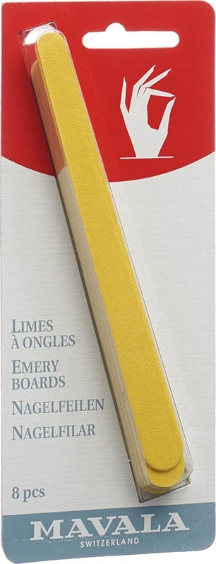 MAVALA limes à ongles 15cm 8 pièces