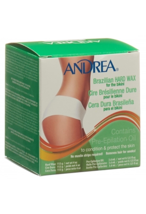 Cire dure brésilienne ANDREA 113g Cire dure brésilienne ANDREA 113g