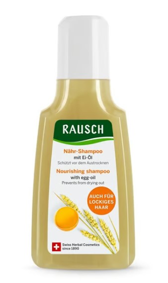 RAUSCH Shampooing nourrissant à l'œuf et à l'huile 40ml RAUSCH Shampooing nourrissant à l'œuf et à l'huile 40ml
