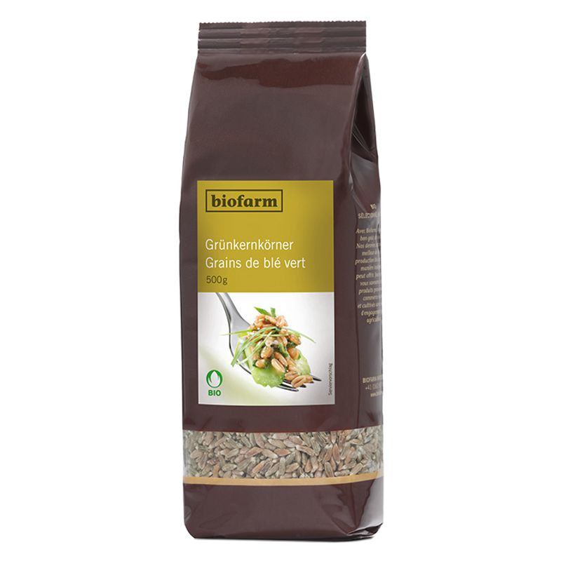 BIOFARM Épeautre vert bourgeon Btl 500g