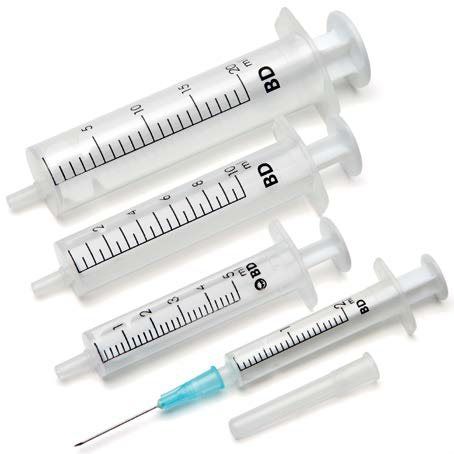 Seringue BD Discardit II 2ml 2tlg L zentr 100 pièces