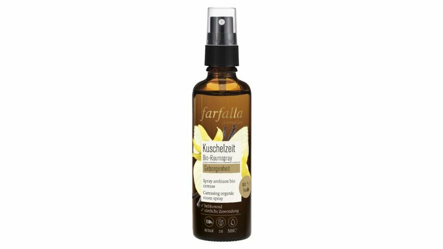 Spray d'ambiance bio FARFALLA Le temps des câlins 75ml Spray d'ambiance bio FARFALLA Le temps des câlins 75ml