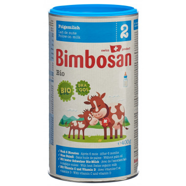 Bimbosan Bio 2 lait de suite Ds 400g