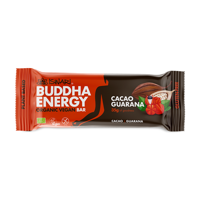 ISWARI Energy Bar Cacao&Guarana BIO 35g
