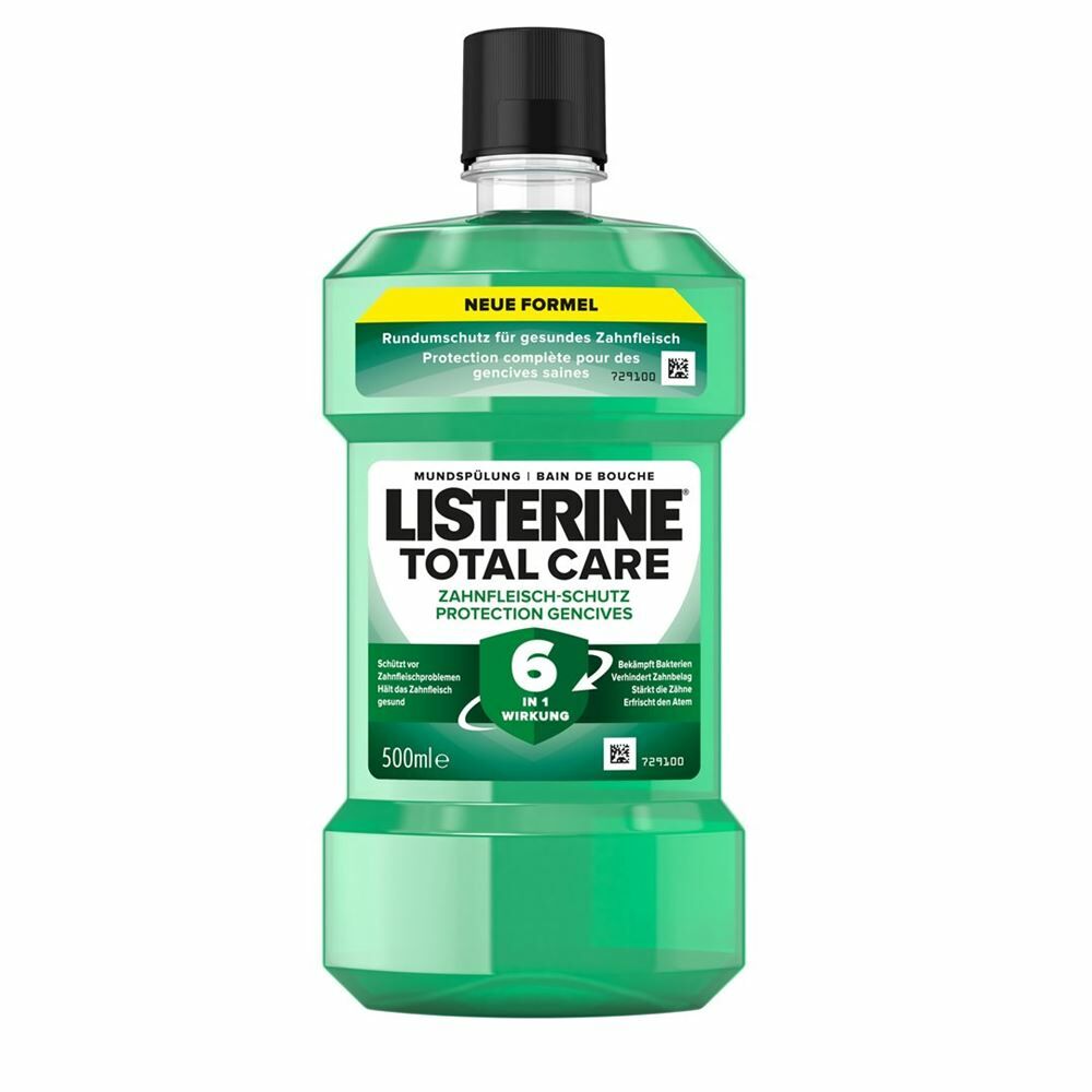 Listerine Total Care Bain de bouche protection des dents 500ml